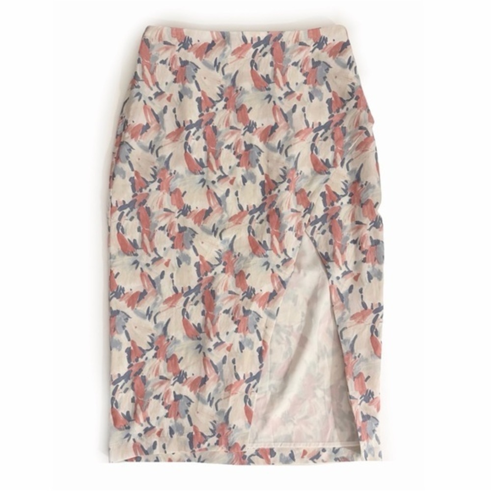 New Abercrombie and Fitch Floral Print Midi Skirt
